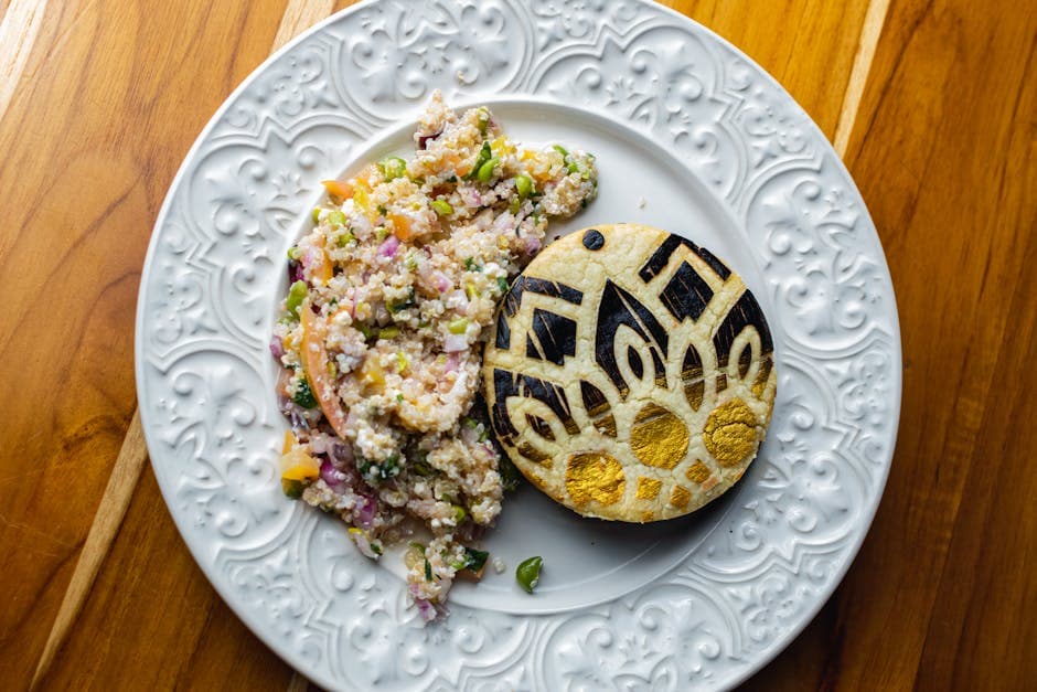 Quinoasalat med grillet squash og habanero-olje