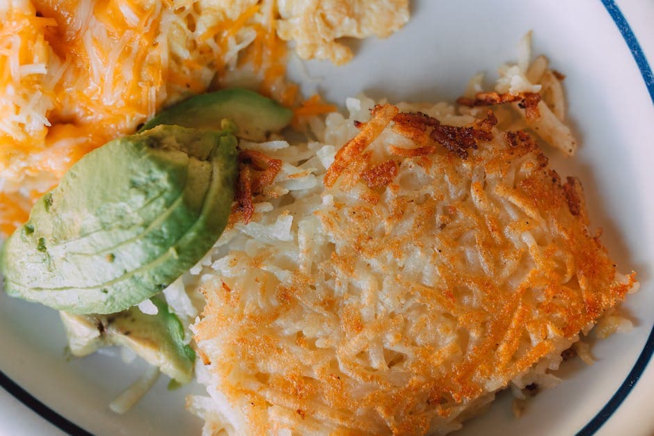 Sprø hjemmelagde potetkaker (Hash Browns)