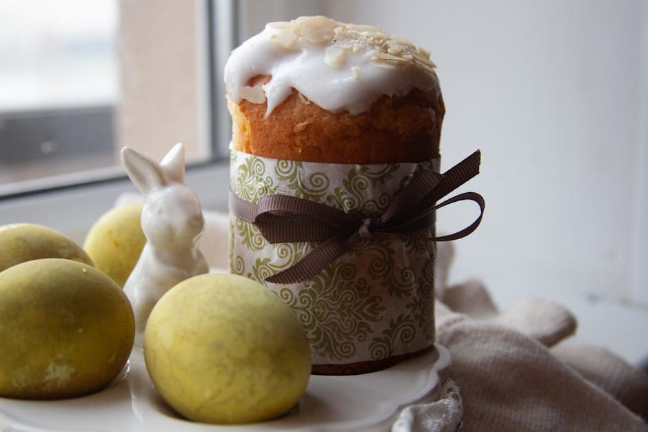 Panettone-brødpudding med mandler