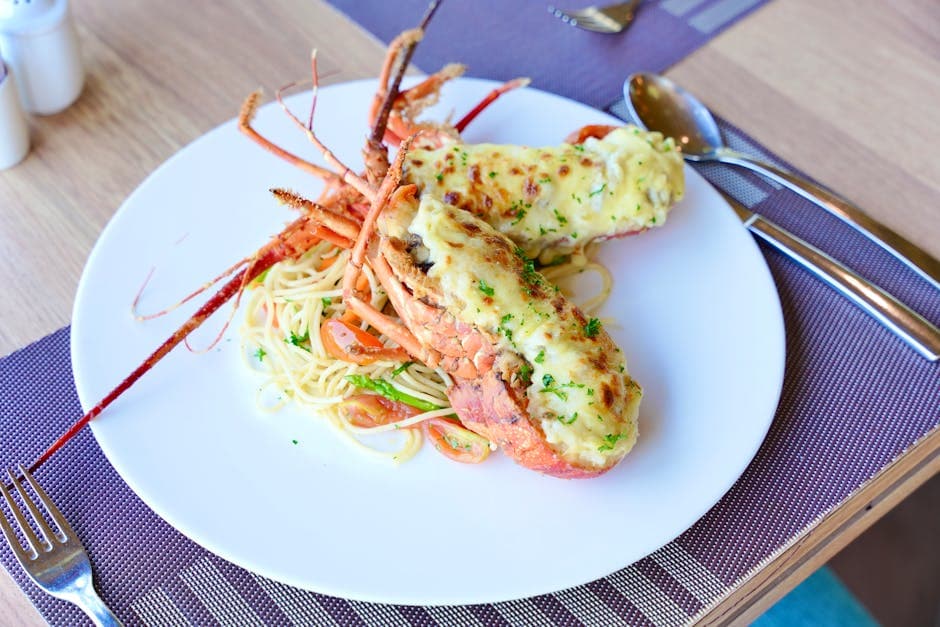 Grillet hummer med smør