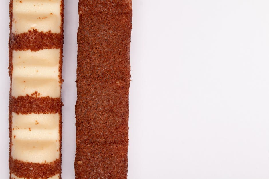 Sjokolade- og zebrabiscotti