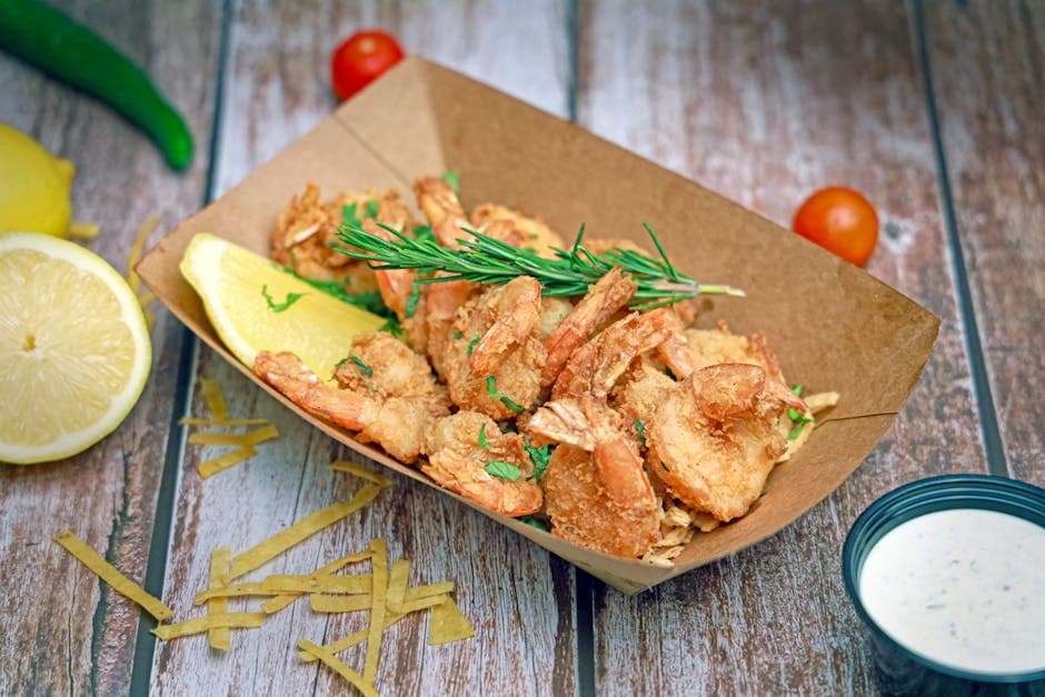 Klassiske krabbekaker med chili- og hvitløksmajones