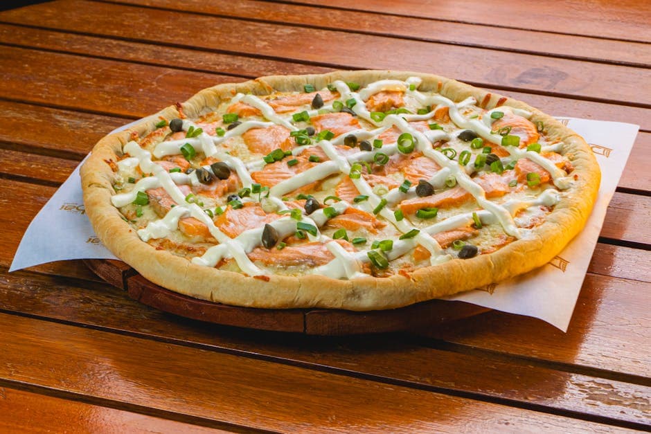 Tunfiskpizza California-stil