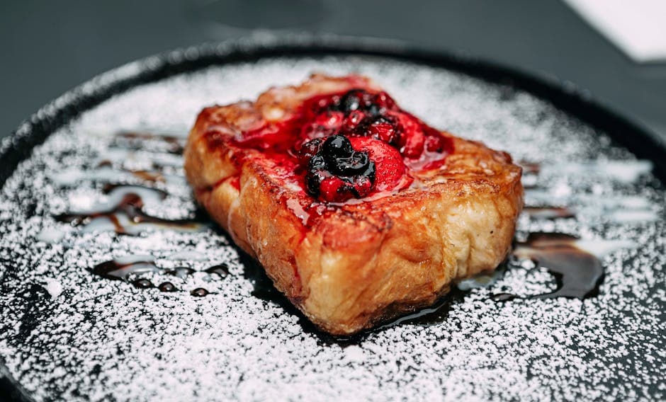 Crème brûlée French toast