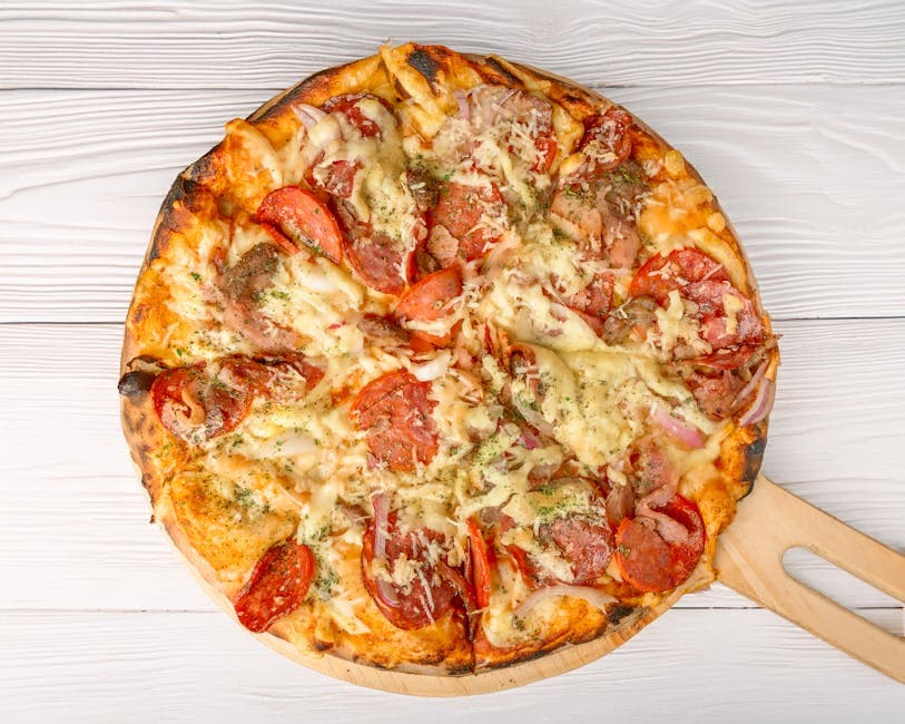 Sprø pizzabunn uten gjær