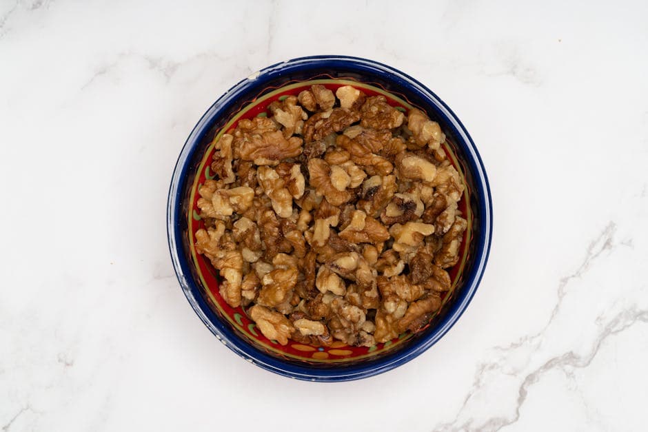 Kandiserte valnøtter