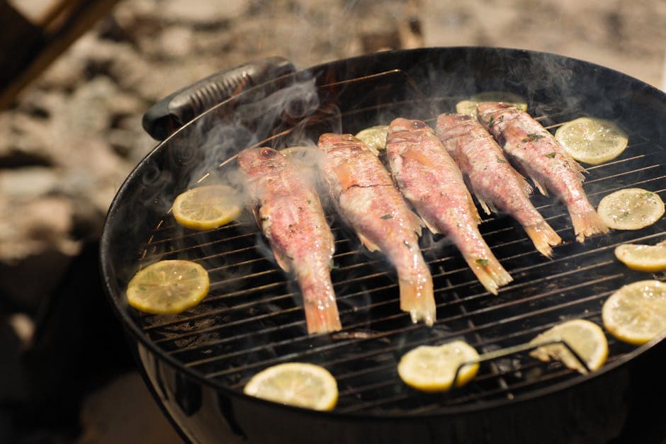 Grillet breiflabb med sitron og urter