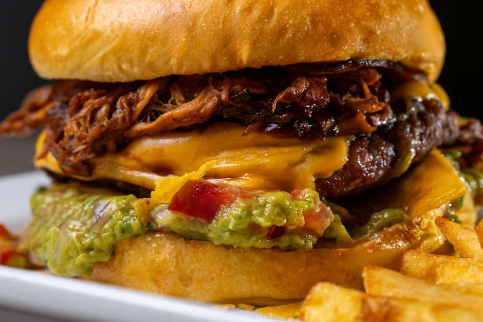 Tex-Mex-burger med cajun-majones