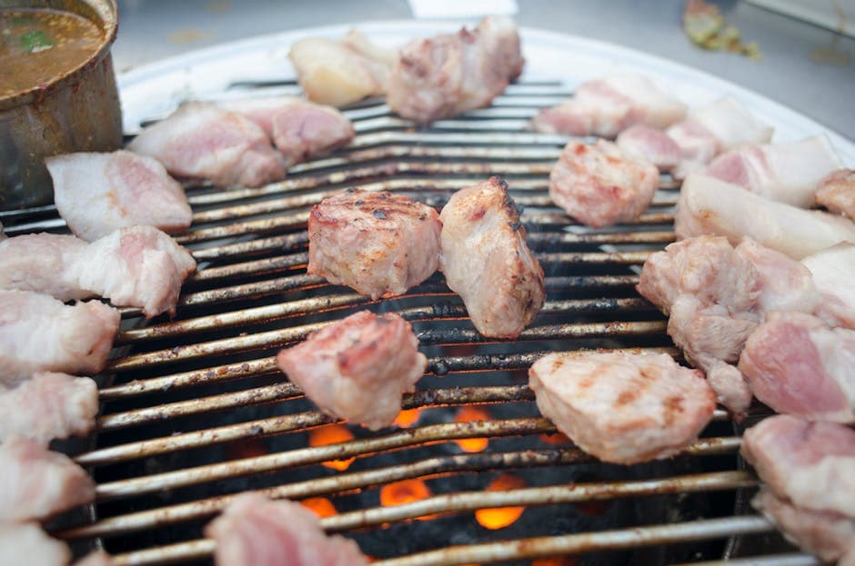 Grillet svinefilet med søt-krydret marinade