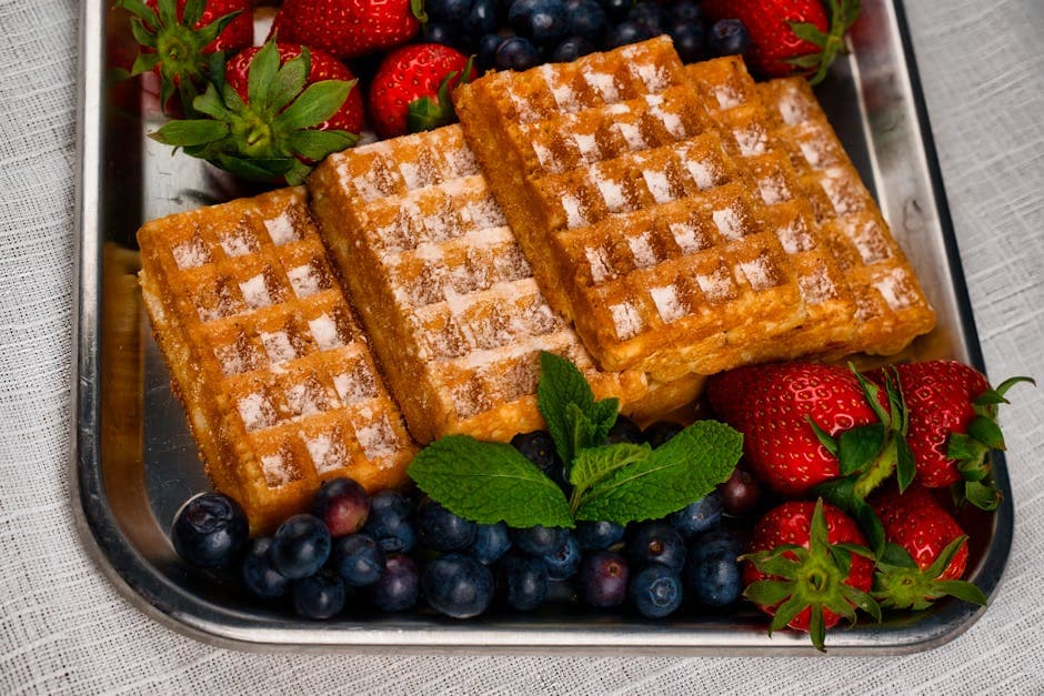 Fabelaktige sprø vafler