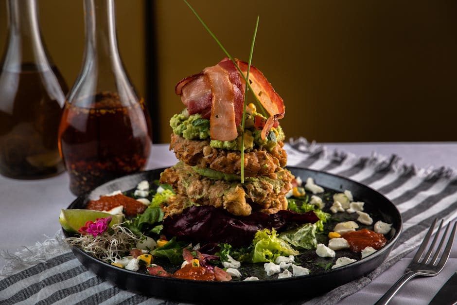 Svinekoteletter fylt med blåmuggost, bacon og gressløk