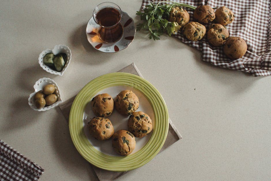 Frokostmuffins med pølse og eggerøre
