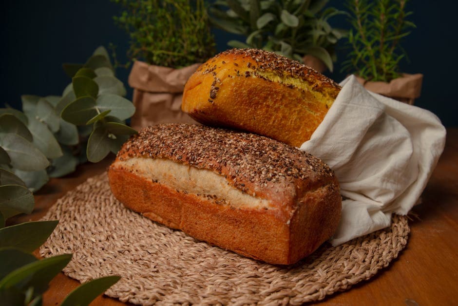 Ost- og urtebrød fra brødmaskin