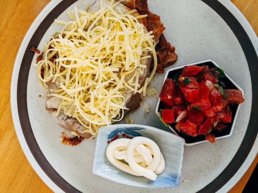 Kjøttpudding med salsa og ost