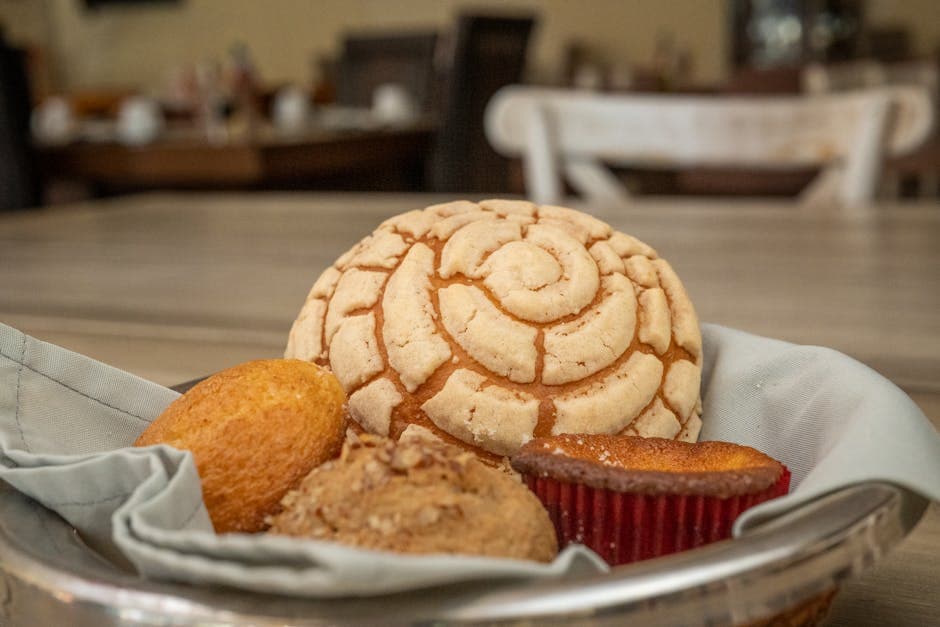 Mexicanske Conchas (søtbrød)