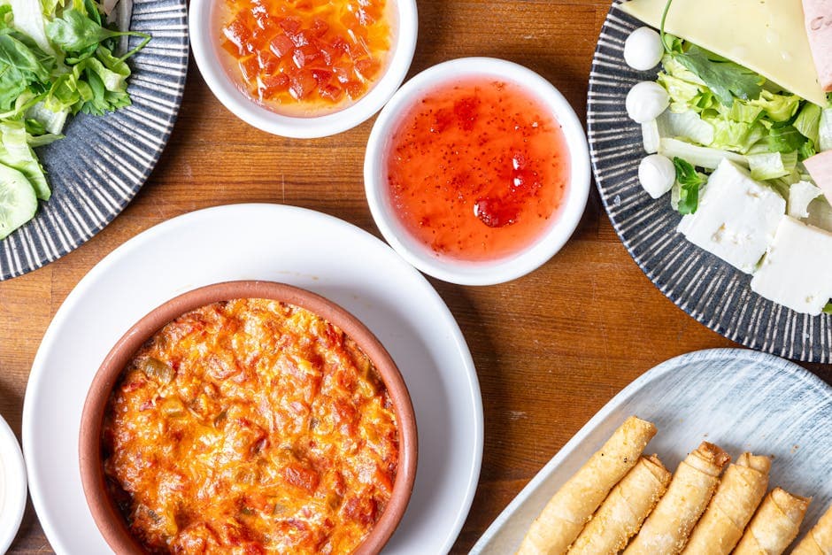 Kremet pølsedipp til fotballfesten