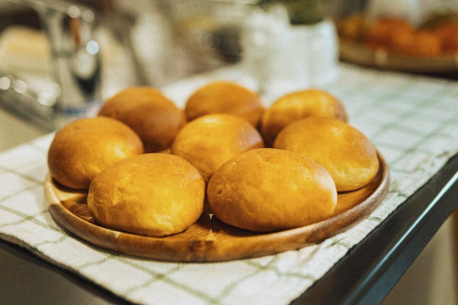 Raske middagsrundstykker med potet