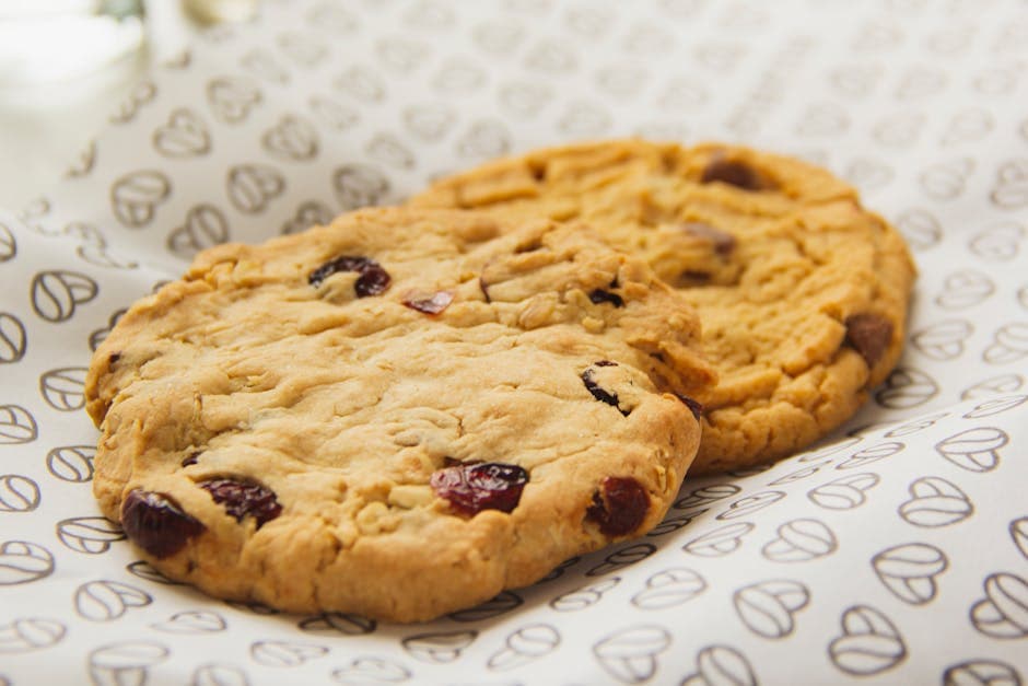 Appelsin- og tranebærdrops