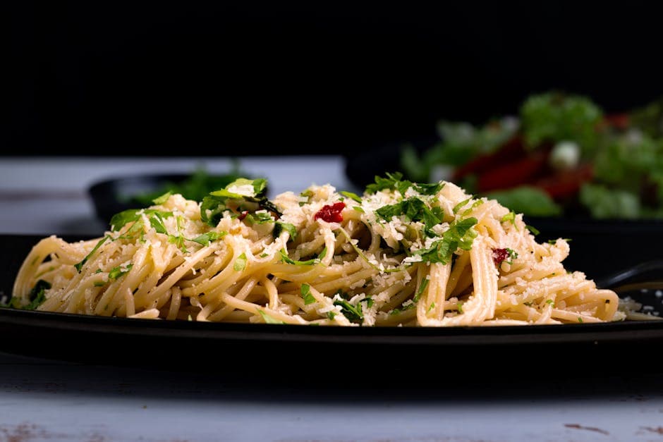 Pasta med mizithra og brunet smør