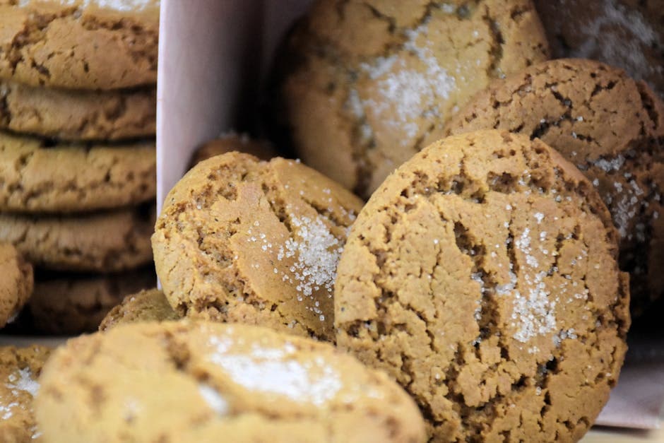 Krydrede melassekjeks