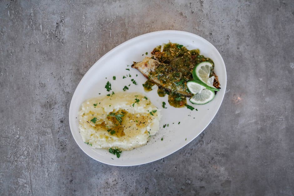 Grillet kveite med risvinsaus og koriander