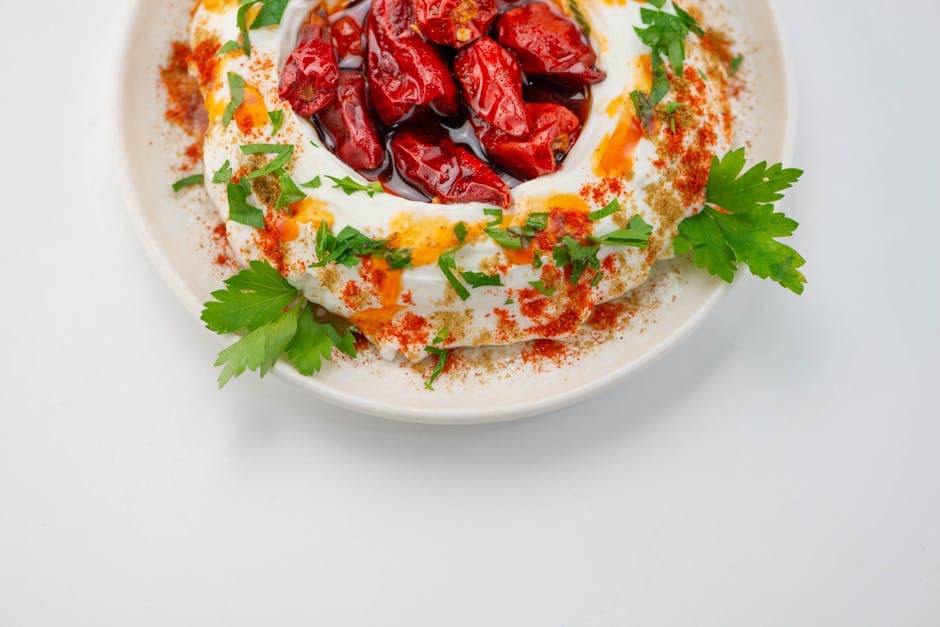 Luftig squashsoufflé med paprika og persille