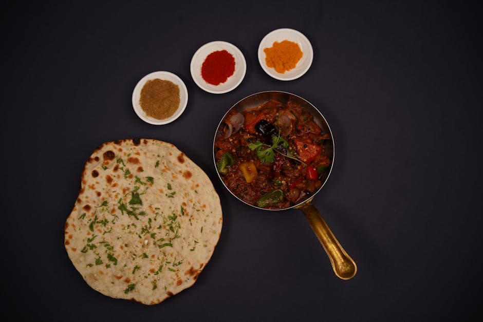 Rask vegetarisk grønnsaksgryte med karri