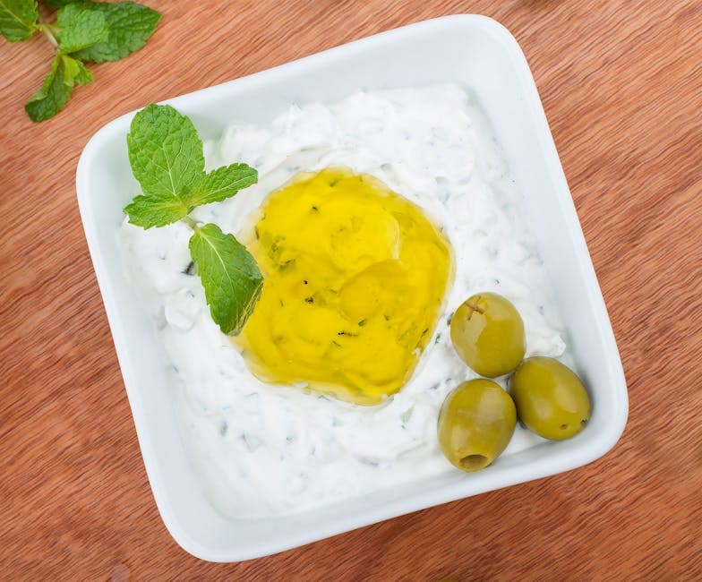 Mollys smakfulle tzatziki med agurk