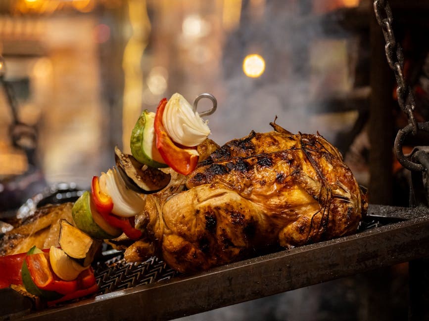 Grillet kylling med latinamerikansk marinade