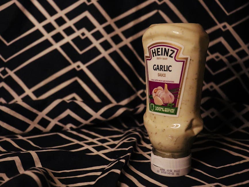 Ristet hvitløks- og pepperkornsaus