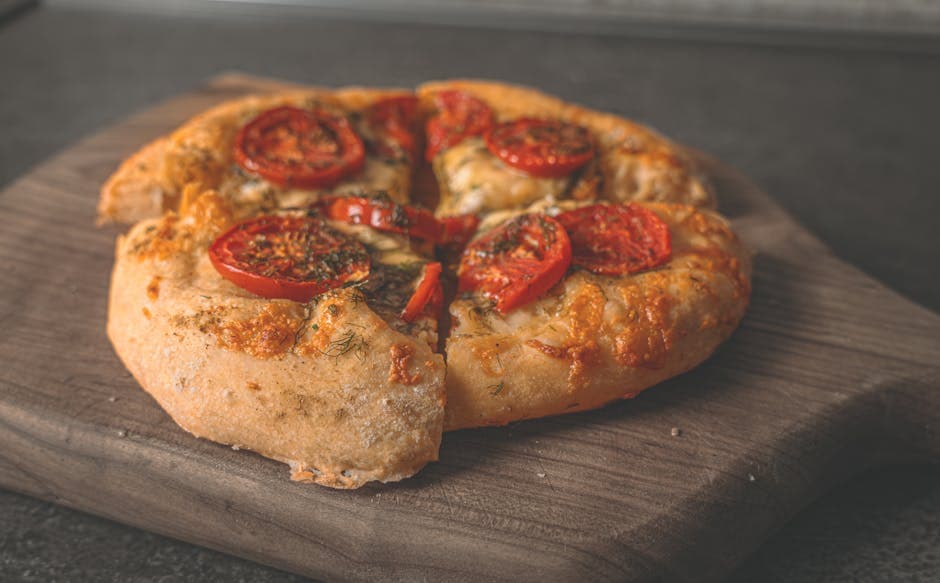 Italiensk brød bakt på pizzastein