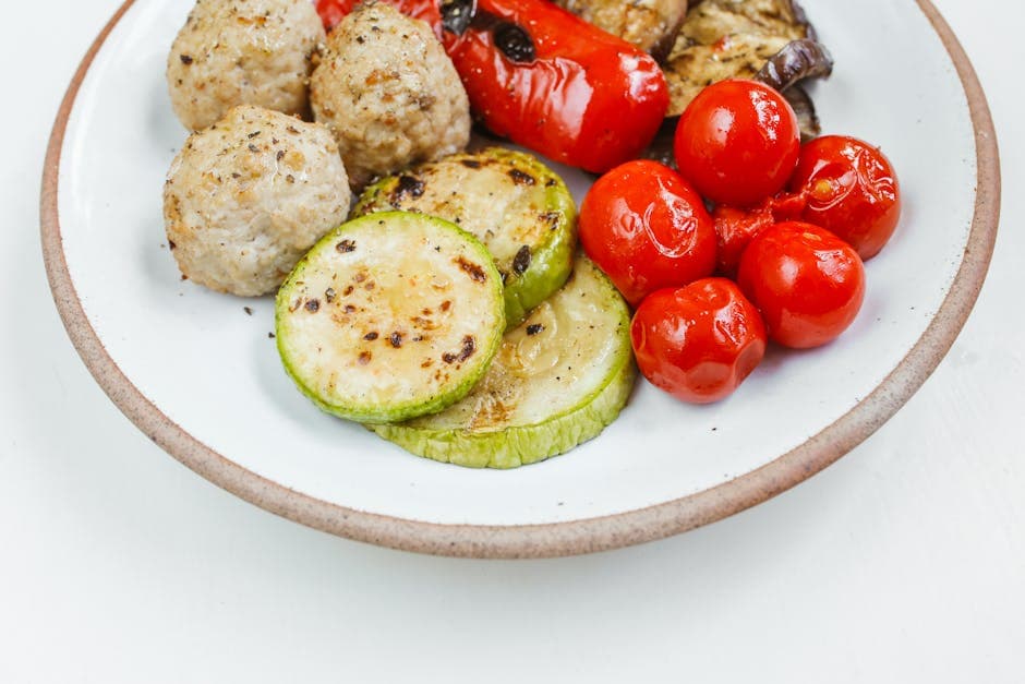 Italienske kjøttboller i squashbåter