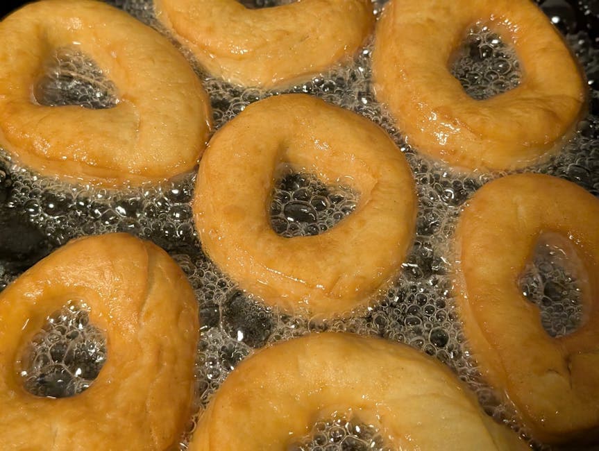 Saftige eplesausdoughnuts