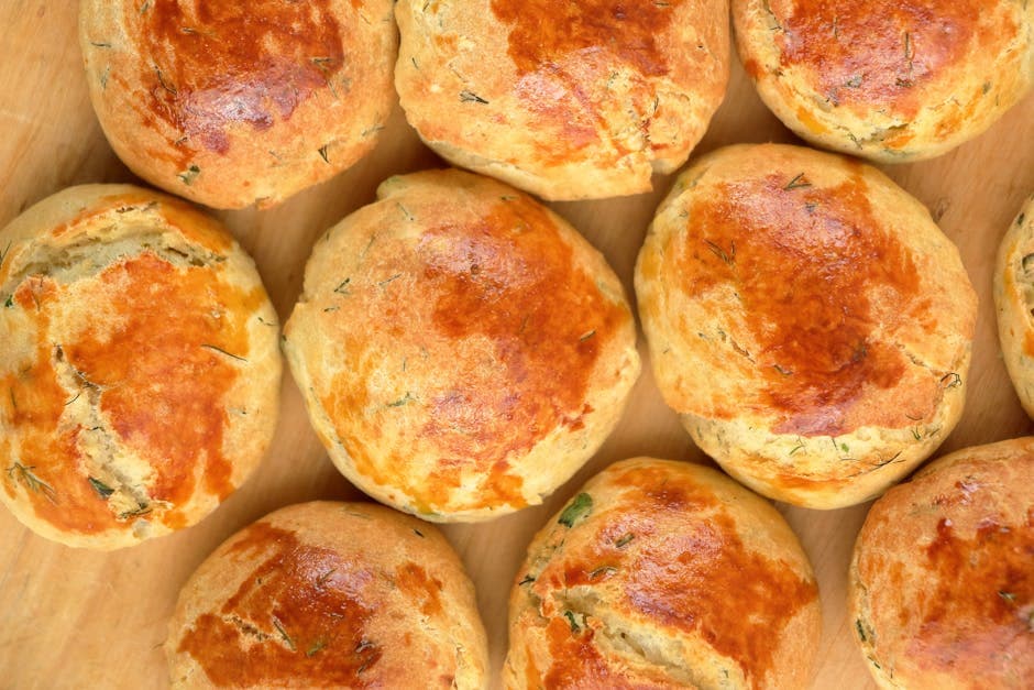 Saftige rosmarin pull-apart rundstykker