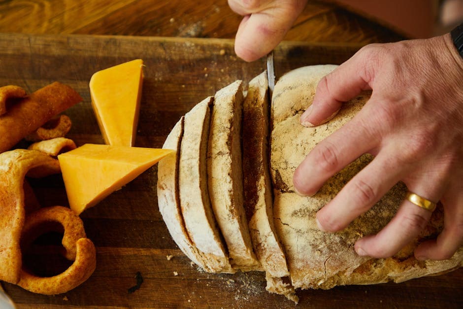 Cheddar- og ølbrød (brødmaskin)