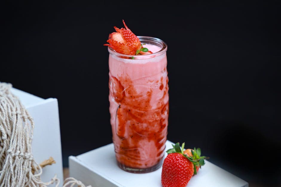 Forfriskende vodka-smoothie