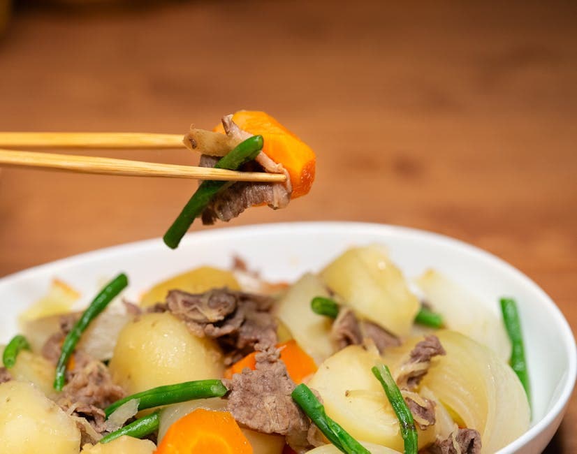 Fylte kjøttlapper med ranch og grønnsaker