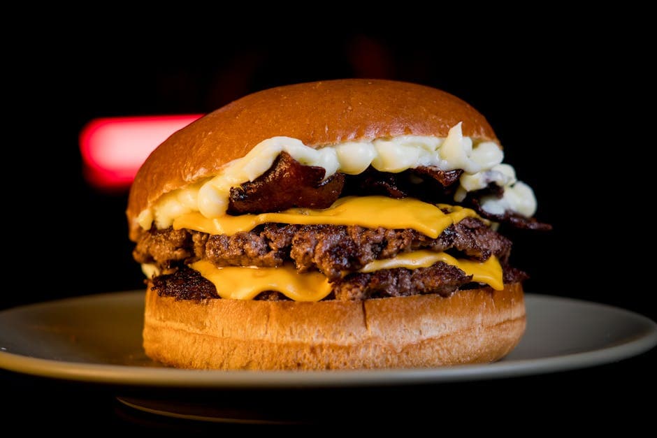 Saftige hjorteburgere med bacon