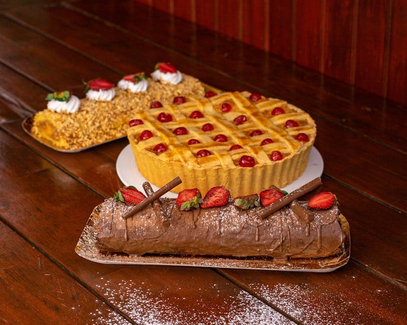 Sjokoladeroulade med mandarin og appelsinlikør