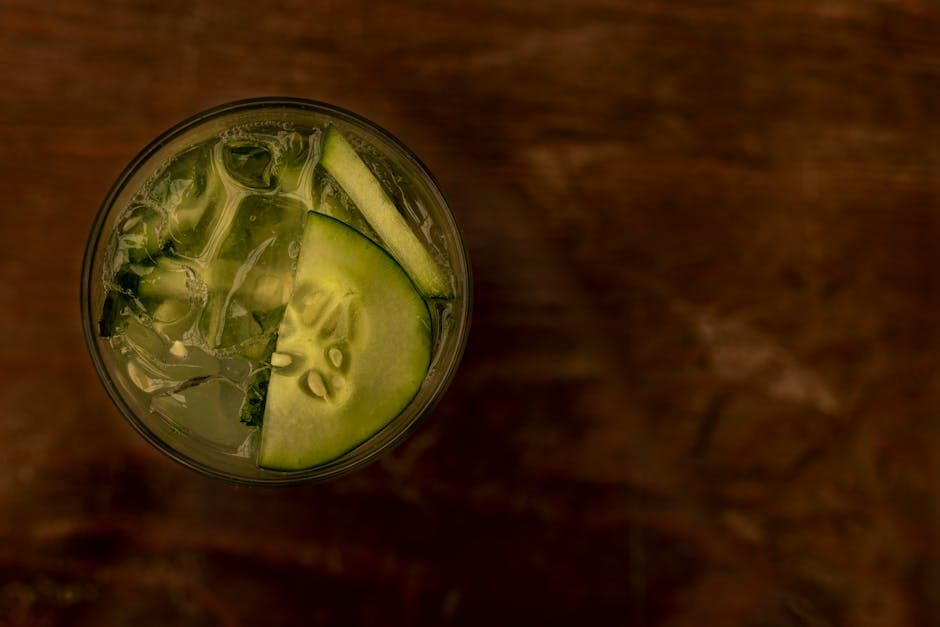 Agua Fresca med agurk og lime