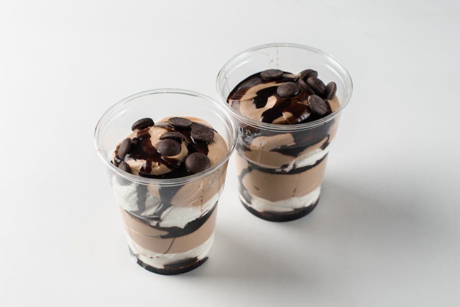 Black Bottom Karamell- og Sjokoladepudding