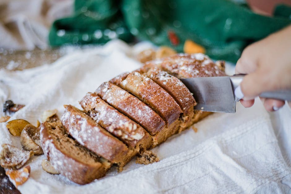 Saftig pekanbrød med sitronglasur