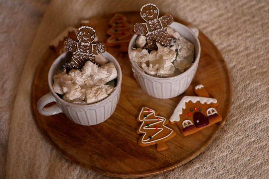 Pepperkakejulepudding med appelsinsaus