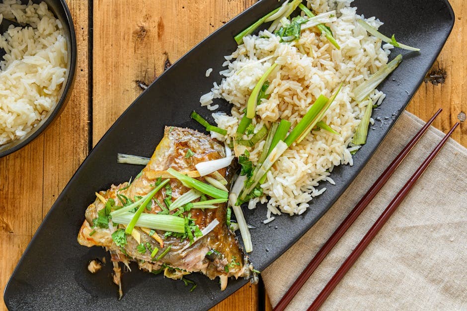 Arktisk røye med vårløkskorpe