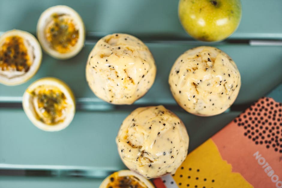 Mai Tai-sorbet med rom og tropisk frukt