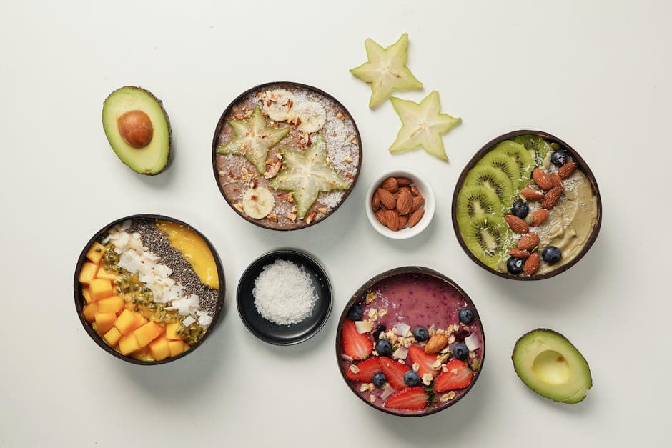 Frisk avokado- og tropisk fruktsalsa