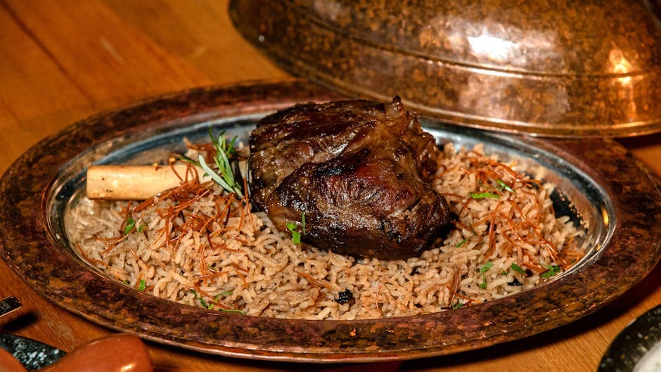 Ovnsbakte kalveskanker med rosmarin