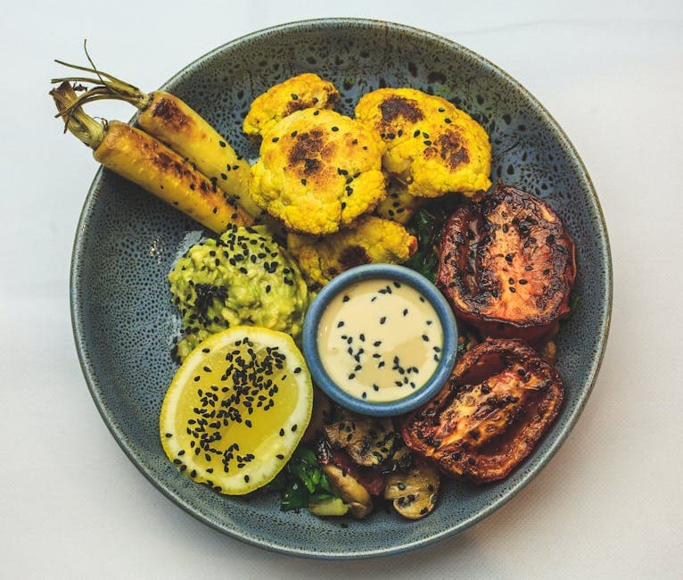 Ristet squash med sitron-tahinisaus