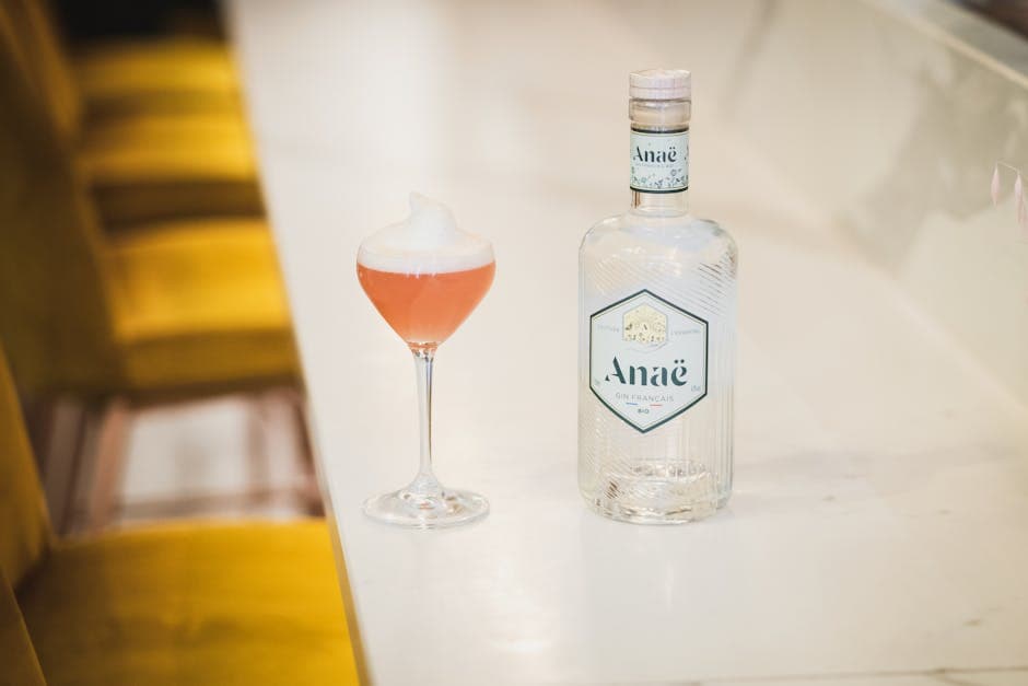 Spencer cocktail med gin og aprikosbrandy