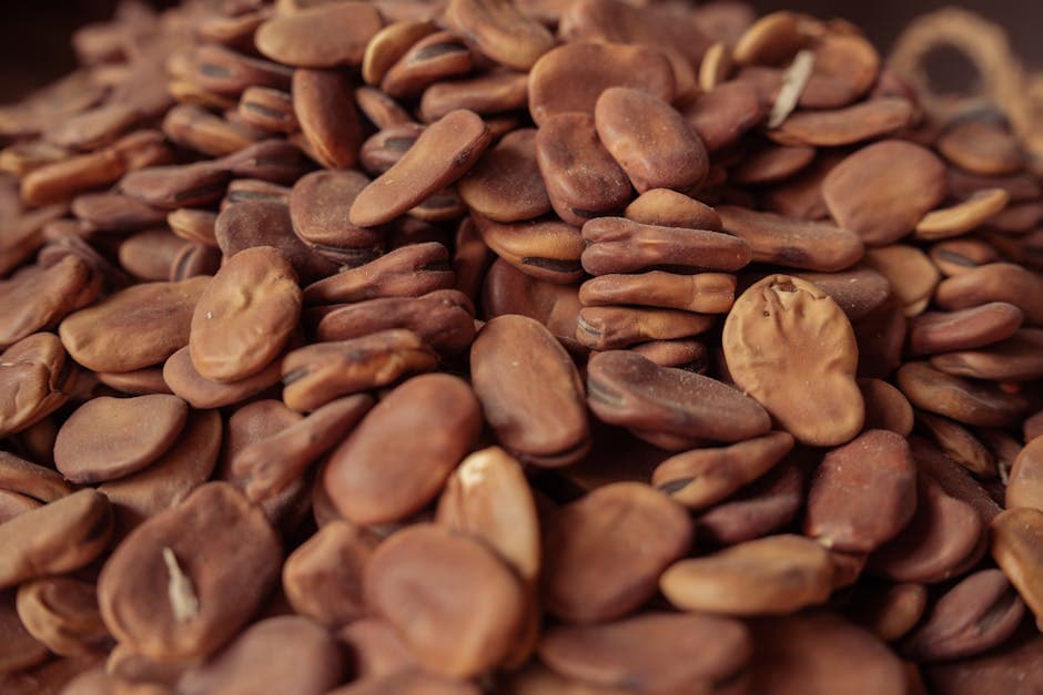 Svenske brune bønner med eddik og sirup